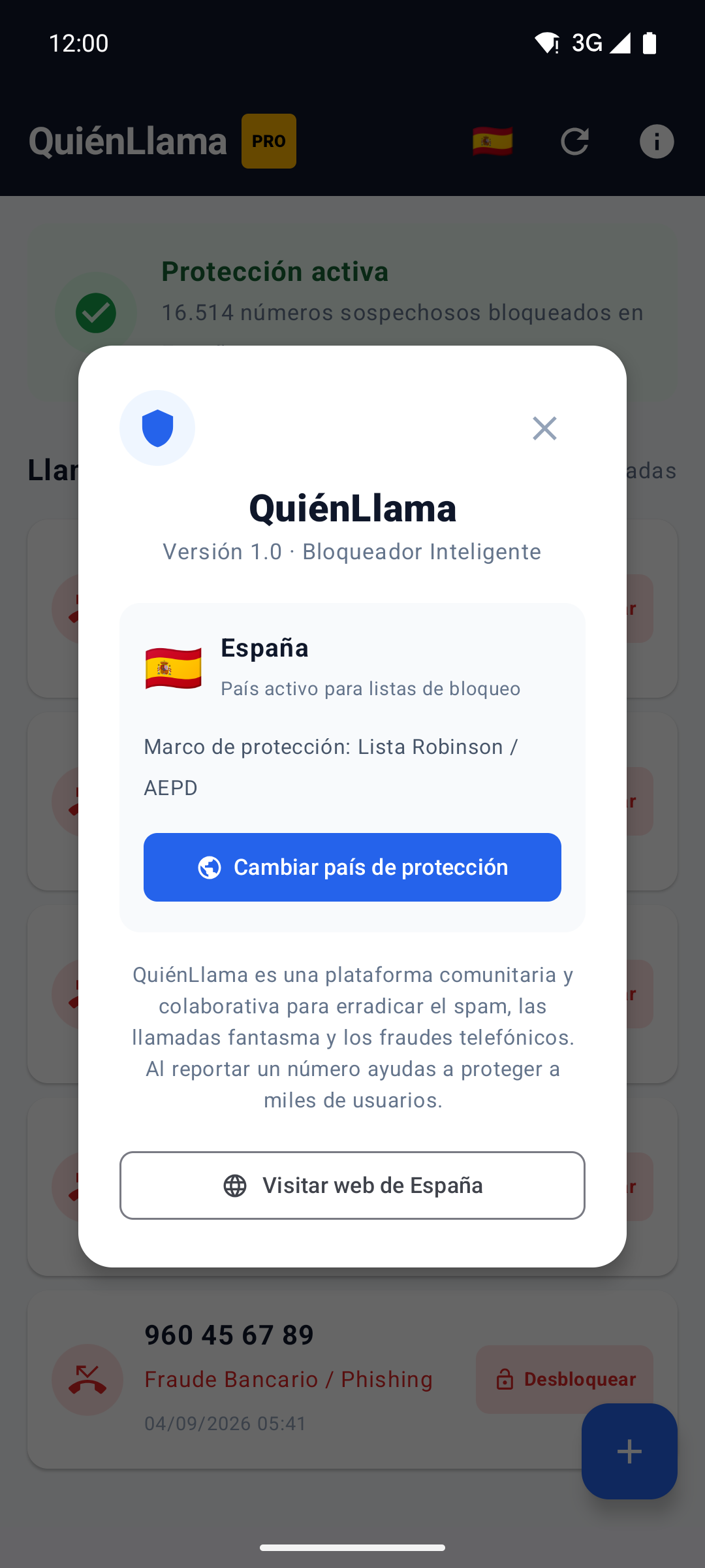 Transparencia y privacidad en Quién Llama